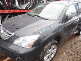 2008 Lexus Rx400h Black 3.3L AT 4WD #Z21692